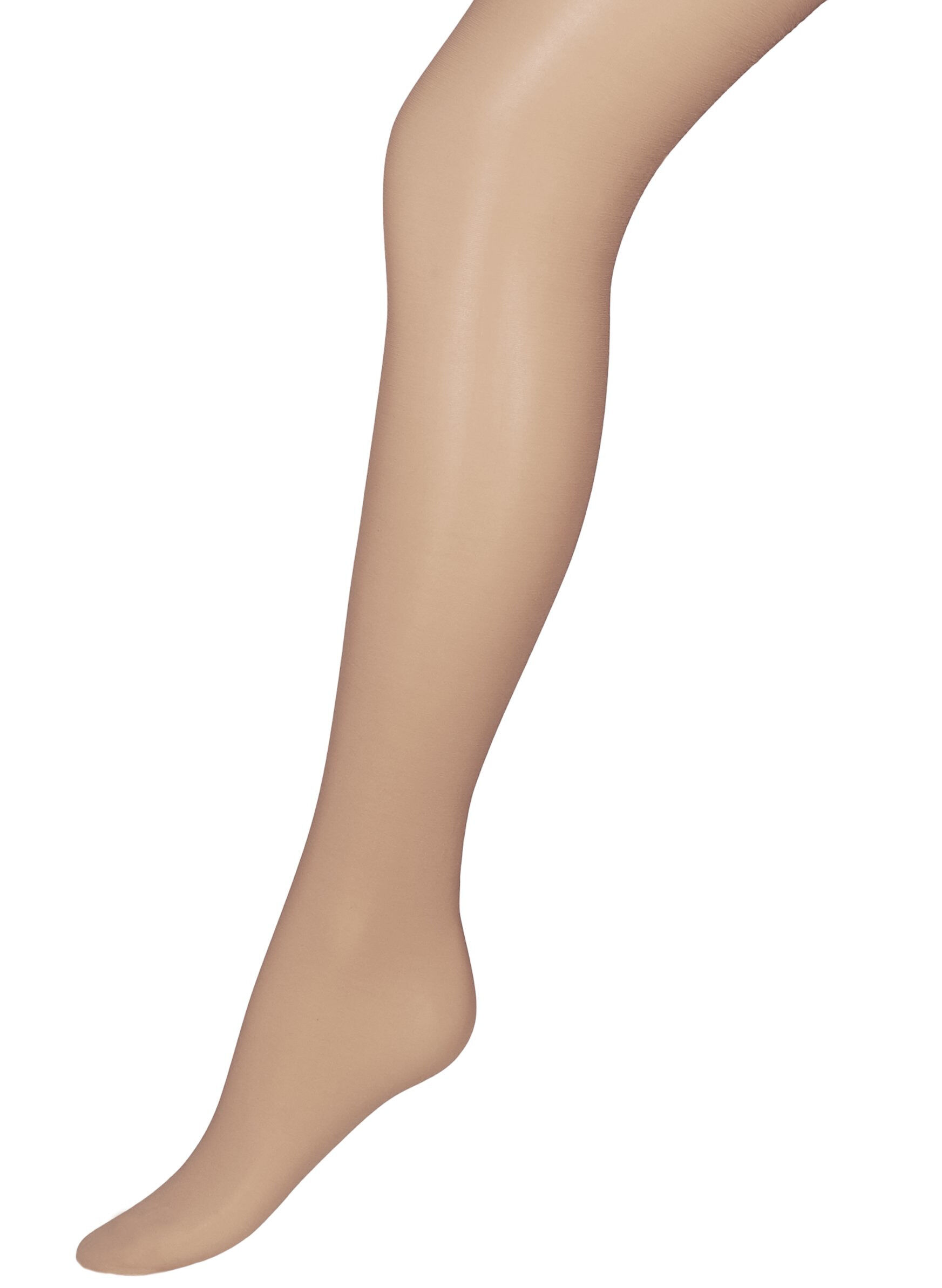 Zizzifashion 40 denier tights with push-up effect, Beige, Packshot image number 0
