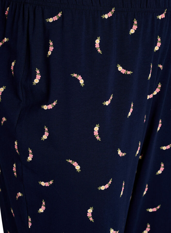 Printed pyjama trousers, Blue, Packshot image number 2