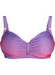 Striped underwired bikini top, Pink, Packshot image number 0