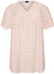 Tunic in lyocell with flutter sleeves, Rose, Packshot image number 0
