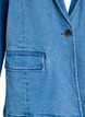 Denim blazer with pockets, Light Blue, Packshot image number 2