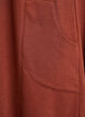 Jersey dress with short sleeves and pockets, Red, Packshot image number 3