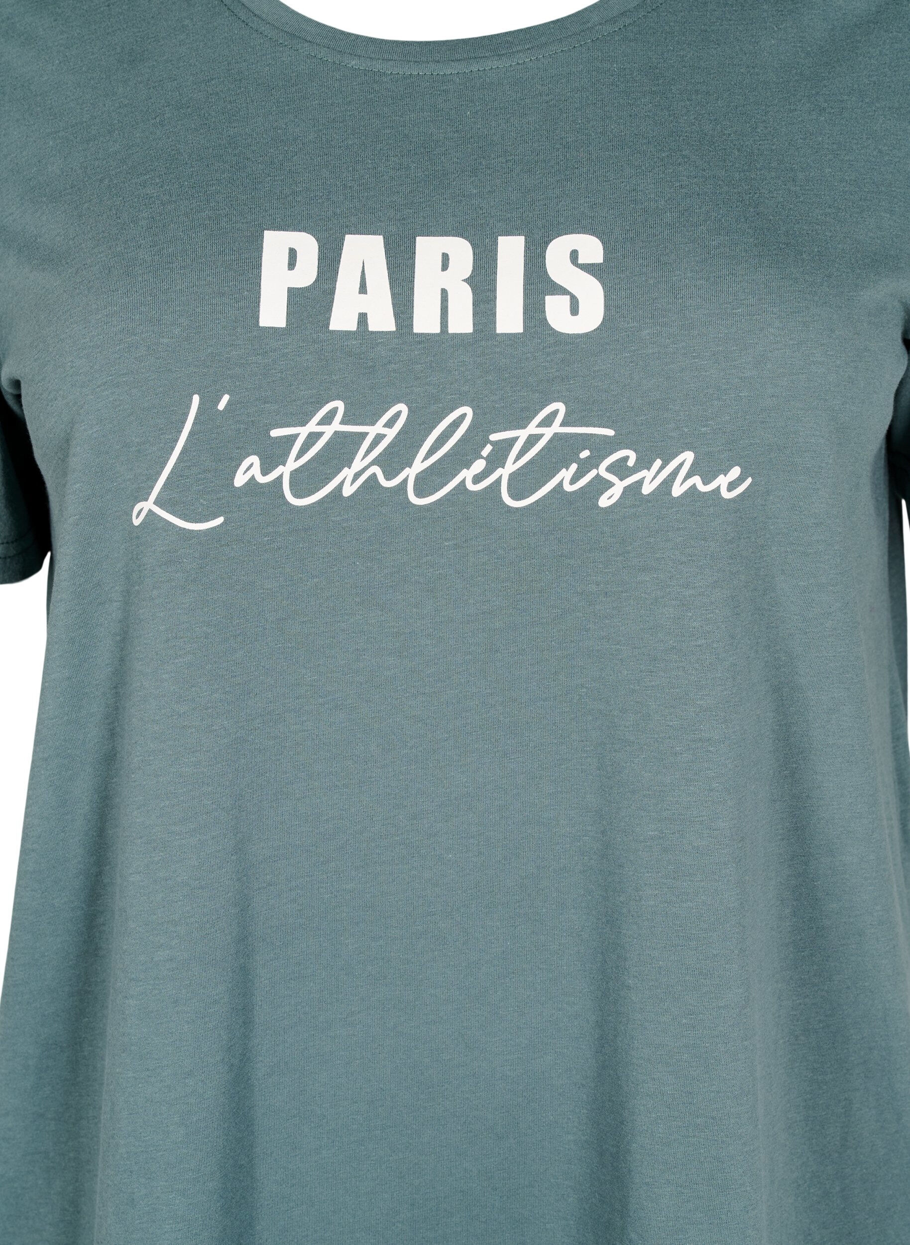 Zizzifashion FLASH - T-shirt with motif, Green, Packshot image number 2