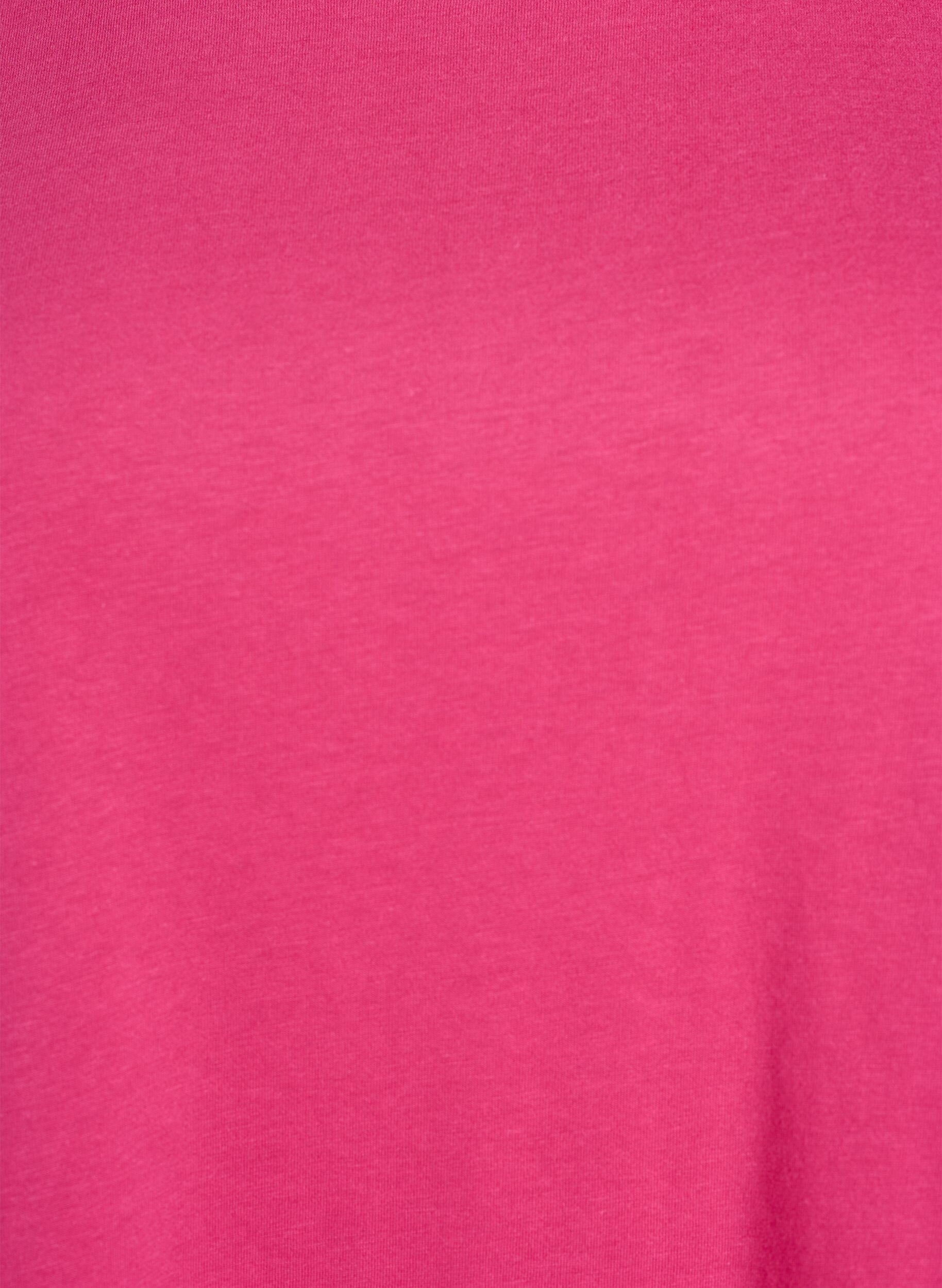 Zizzifashion T-shirt with motif, Pink, Packshot image number 2