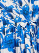 Floral wrap dress with tie belt, Vanilla, Packshot image number 2