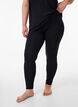 Ankle-length leggings in viscose, Black, Model image number 2