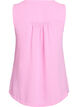 Sleeveless top with wrinkle details, Pink, Packshot image number 1