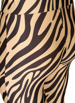 Zebra print leggings, Zebra AOP, Packshot image number 3