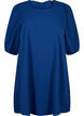 Short dress with bow detail on the back, Estate Blue, Packshot image number 0