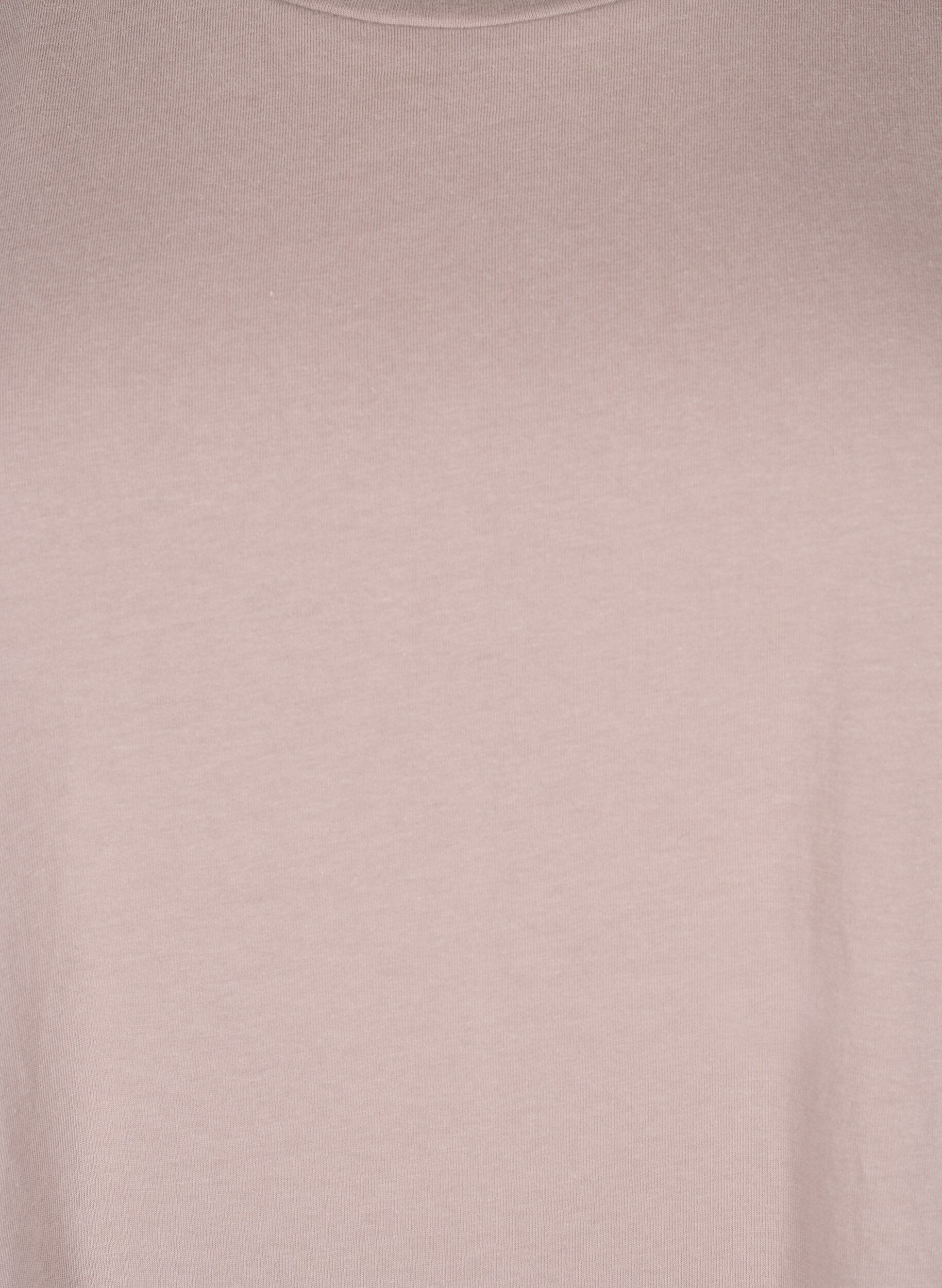 Zizzifashion Short sleeve cotton blend T-shirt, Red, Packshot image number 2