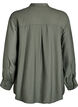 Viscose shirt with A-line shape, Green, Packshot image number 1