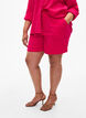 Cotton muslin shorts with pockets, Bright Rose, Model image number 2