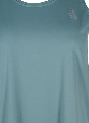 Plain-coloured sports top with round neck, Trooper, Packshot image number 2