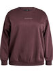Sweatshirt with statement detail, Brown, Packshot image number 0