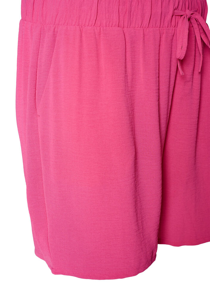 Shorts with pockets and elastic waistband, Rose, Packshot image number 2