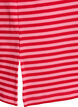 Short sleeve polo shirt with stripes, Pink, Packshot image number 3