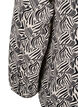 Shirt blouse with v-neck and print, Birch Graphic, Packshot image number 4