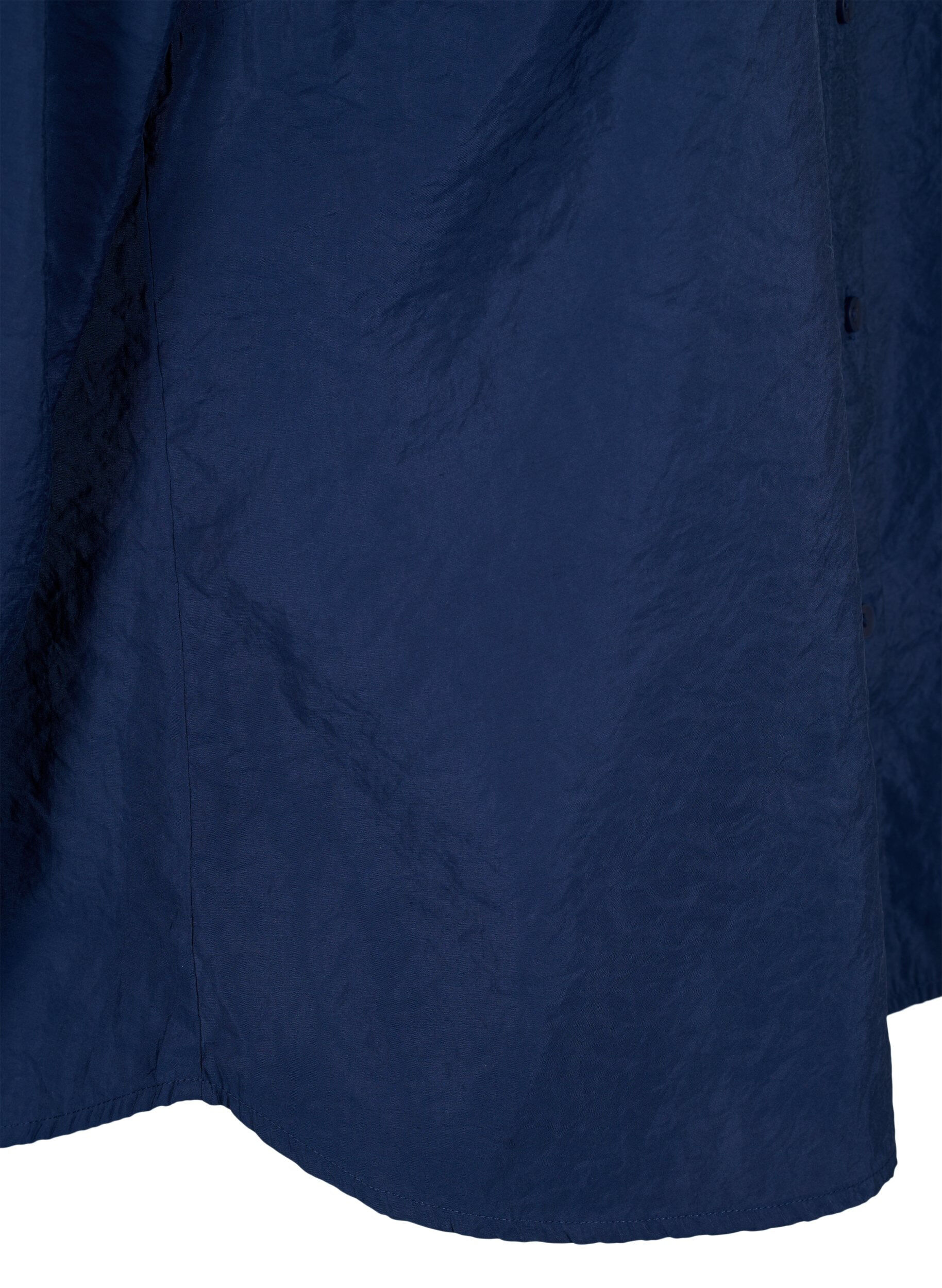 Zizzifashion Long-sleeved shirt in TENCEL&trade; Modal, Navy Blazer, Packshot image number 3