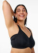 Comfort bra with padded straps, Black, Model image number 4