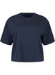 Boxy T-shirt in organic cotton, Blue, Packshot image number 0