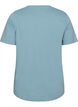T-shirt with motif, Blue, Packshot image number 1