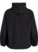 Lightweight hooded jacket with pockets, Black, Packshot image number 1