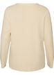 Fine-knit cardigan with decorative buttons, Vanilla, Packshot image number 1