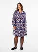 Knee-length dress with print and A-shape, Naval Academy AOP, Model image number 2