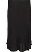 Viscose skirt with an elasticated waist, Black, Packshot image number 0