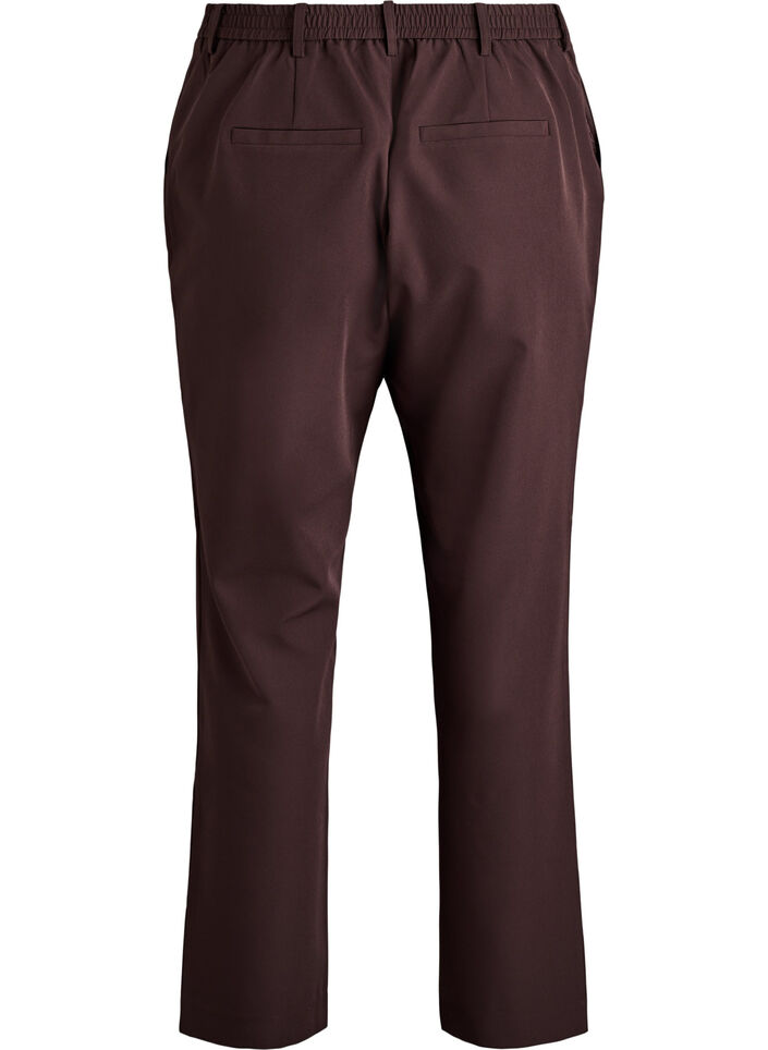 Trousers with pockets and straight legs, Brown, Packshot image number 1