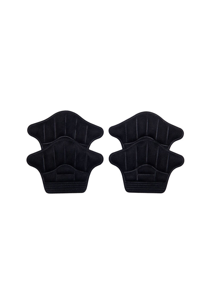 2-pack heel inserts, Black, Packshot image number 0