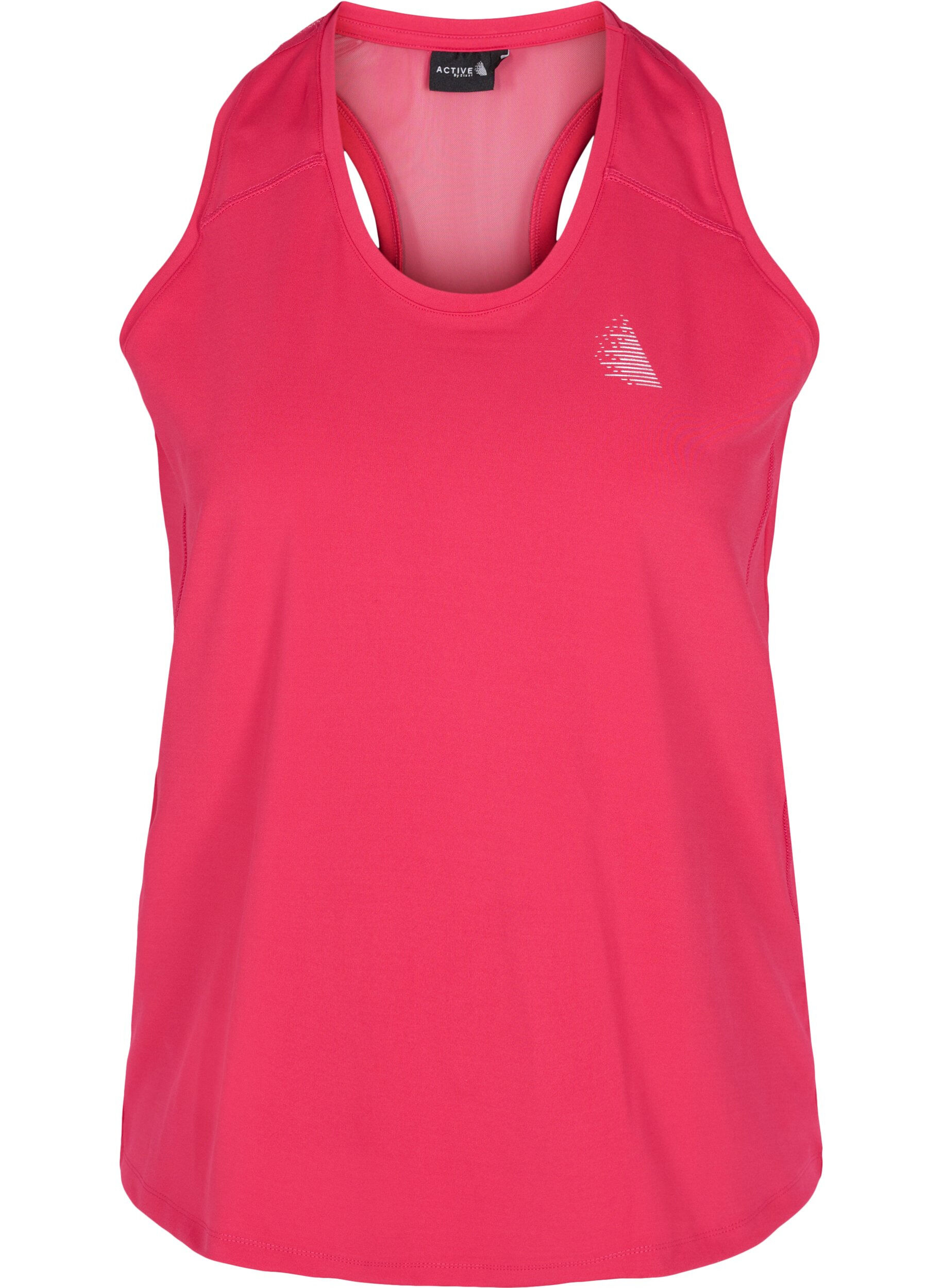 Zizzifashion Sports top with racer back and mesh, Jazzy, Packshot image number 0