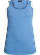 Cotton basic top, Blue, Packshot image number 0