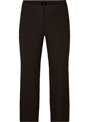Classic, wide trousers, Black, Packshot image number 0