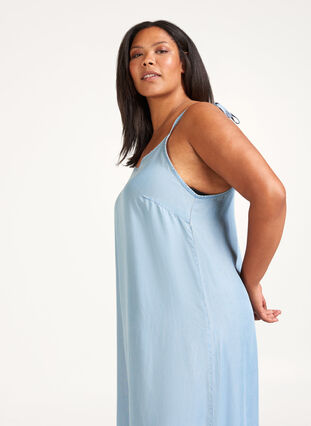 Dress, Light blue denim, Model image number 2