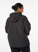 Lightweight jacket with a hood and zipper, Black, Model image number 2