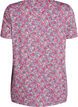 T-shirt with floral print, Pink, Packshot image number 1