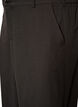 High-waisted barrel fit trousers, Black, Packshot image number 2