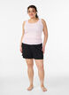 Top with lace trim, Rose, Model image number 1