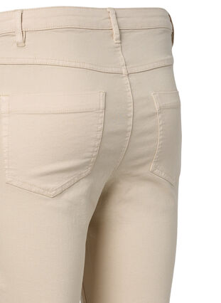 Super slim fit Amy jeans with high waist, Oatmeal, Packshot image number 3