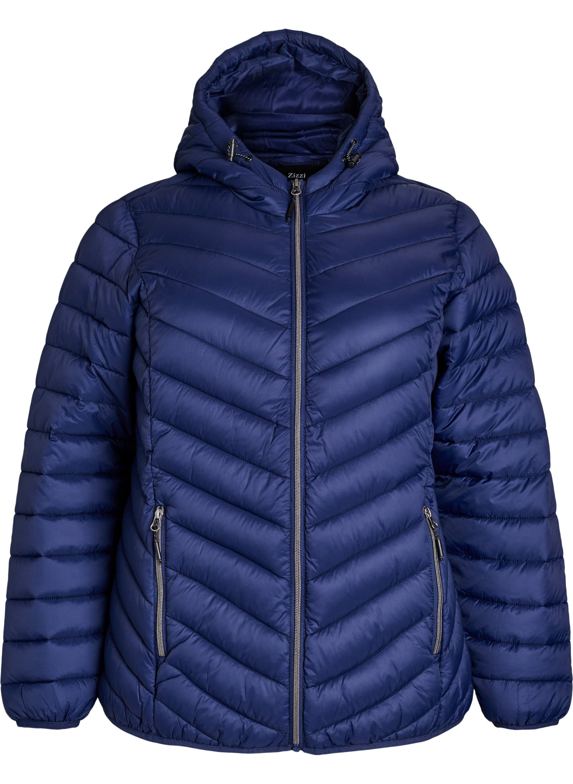 Zizzifashion Lightweight jacket with hood, Blue, Packshot image number 0