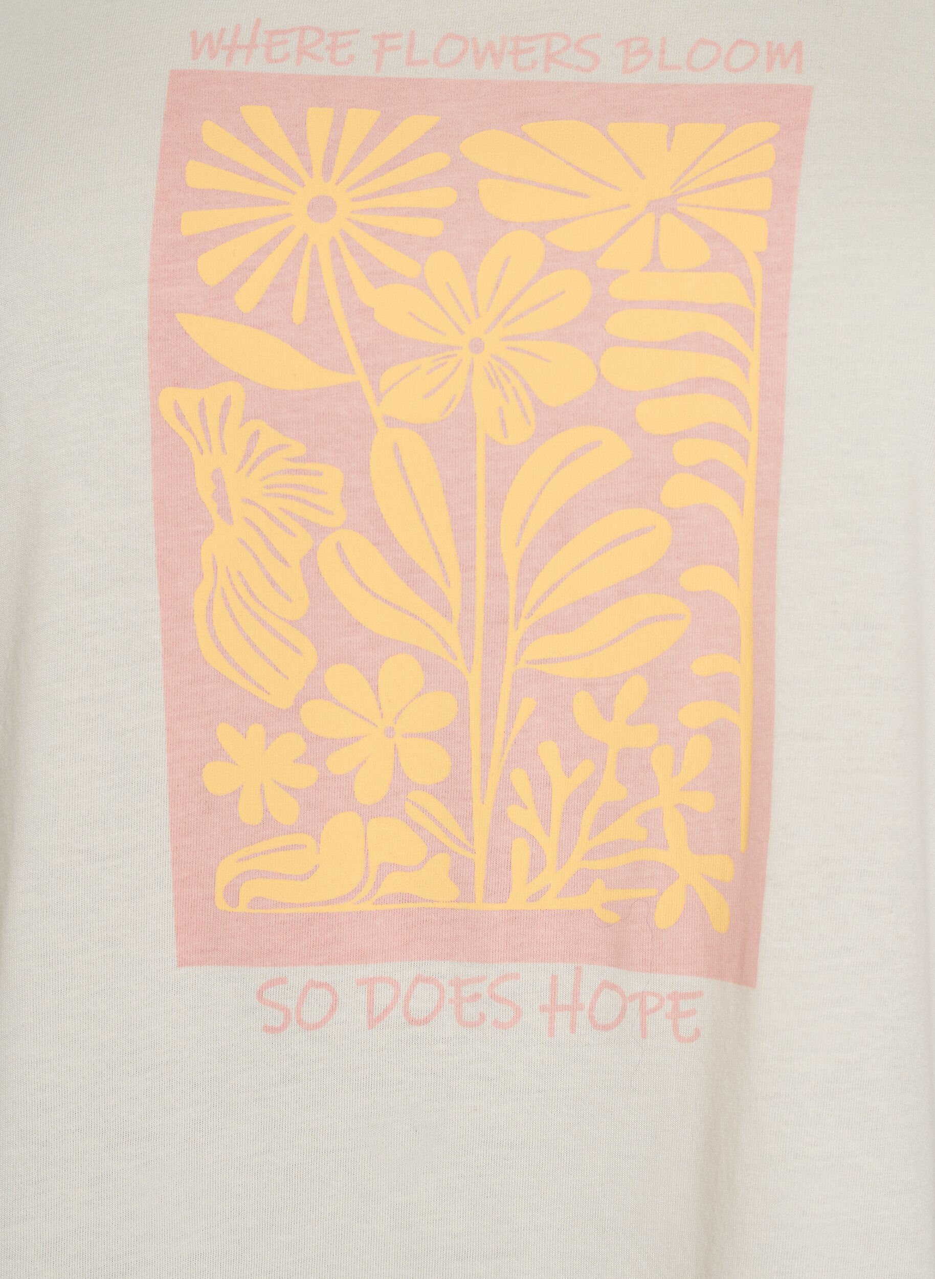 Zizzifashion T-shirt with motif, White, Packshot image number 2