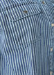 Striped denim shirt with chest pockets, Light B.Denim Stripe, Packshot image number 2