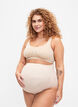 Seamless maternity panties, Beige, Model image number 0