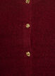 Knitted vest with decorative buttons, Dark Bordeaux, Packshot image number 2