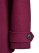Short coat with double-breasted button closure, Dark Bordeaux, Packshot image number 4