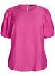 Viscose blouse with 1/2 sleeves, Rose, Packshot image number 0