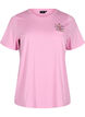 T-shirt with chest pocket, Pink, Packshot image number 0