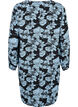 V-neck dress with print, Black B. Flower AOP, Packshot image number 1