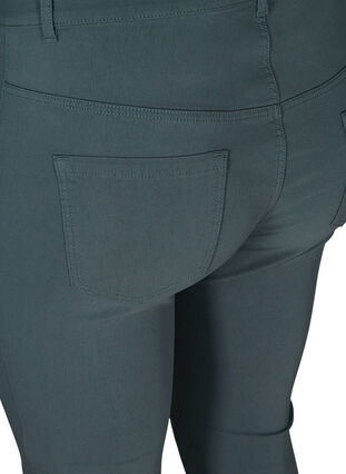 Slim fit trousers with pockets, Dark Slate, Packshot image number 3